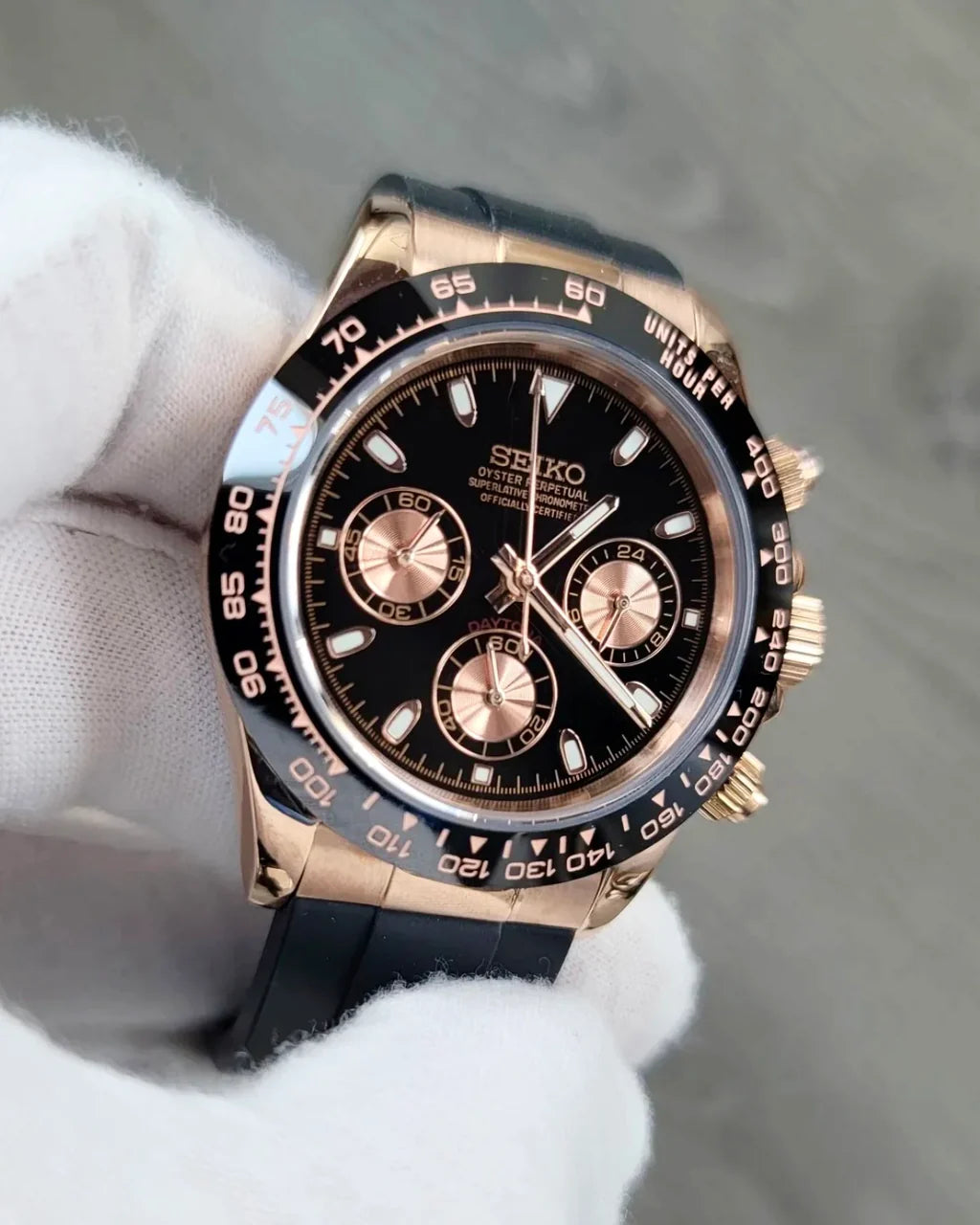 Dayto Rose Two Tone Dial