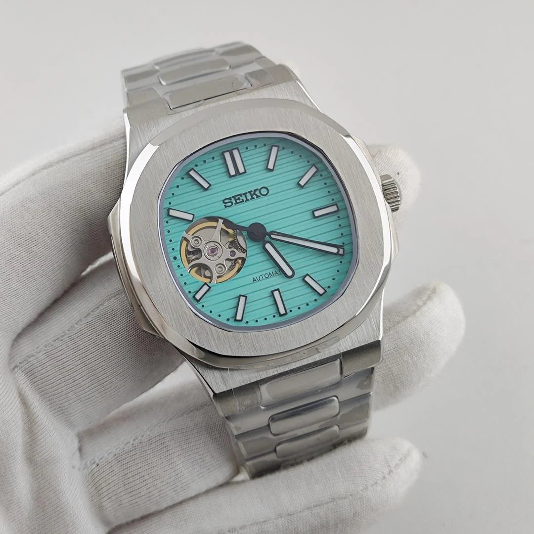 Aquatic Open Heart Tiffany Dial