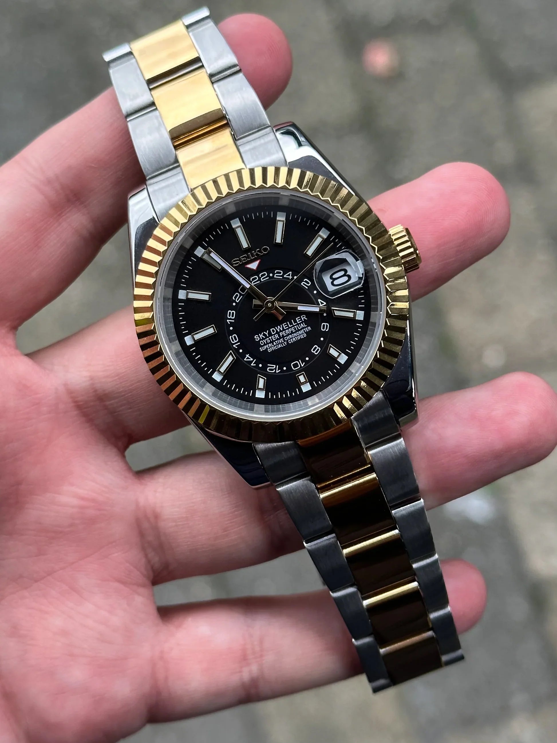 Seikojust Sky Dweller Emperor Dial