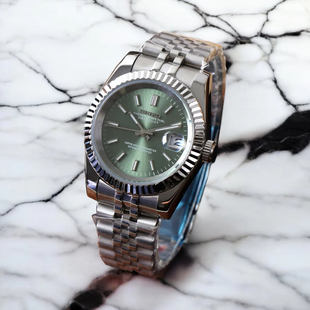 Seikojust Olive Dial