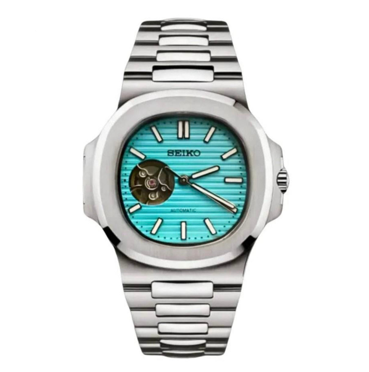 Aquatic Open Heart Tiffany Dial