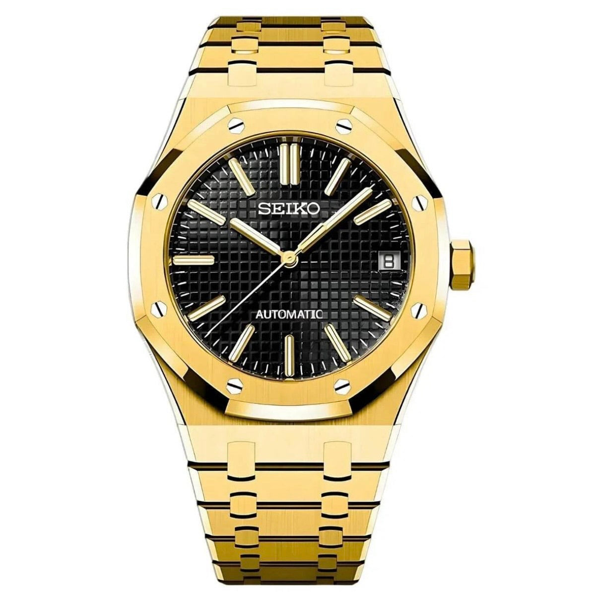 Oakridge Golden Black Dial