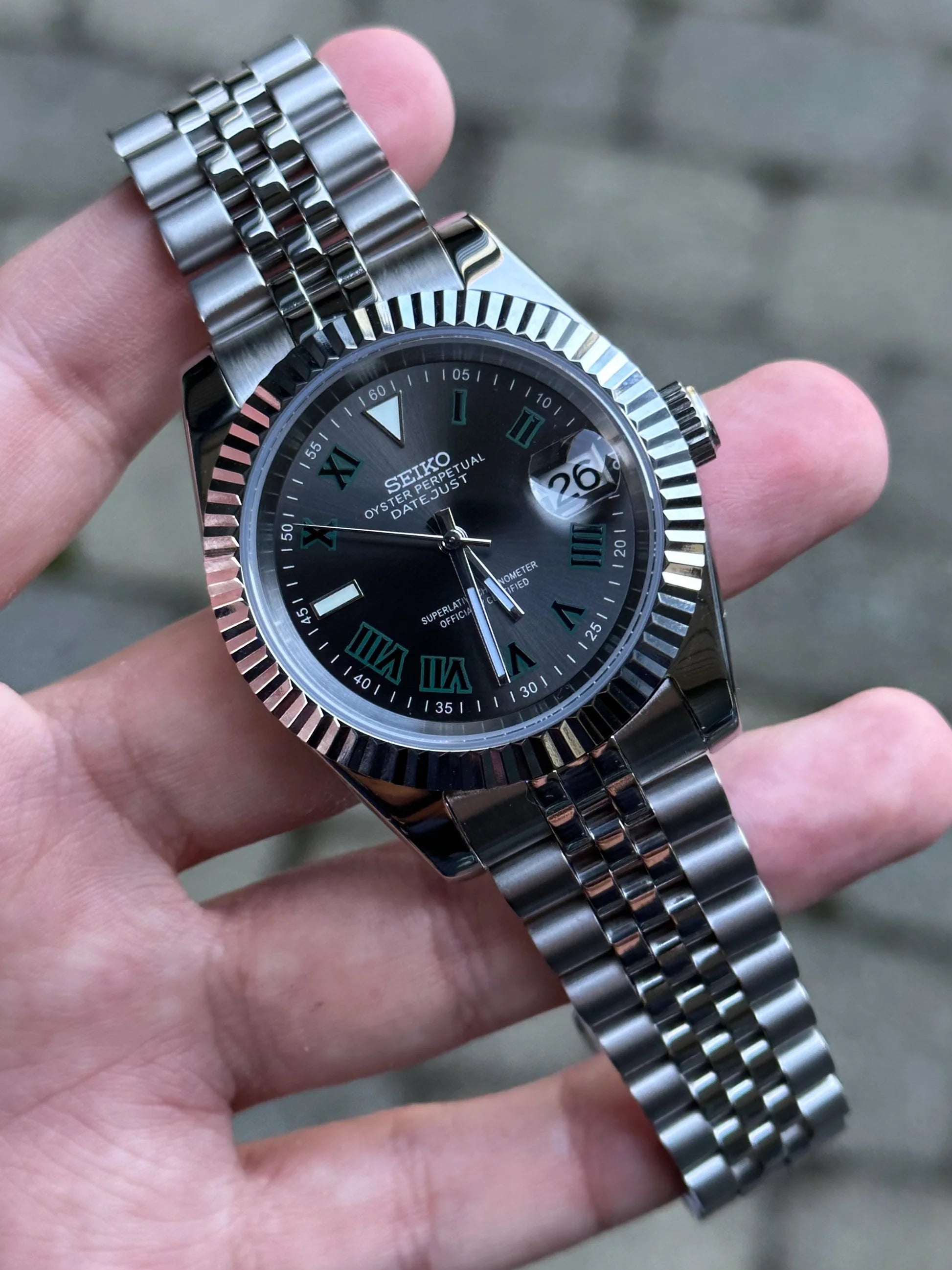 Seikojust Wimble Roman Numeral Dial