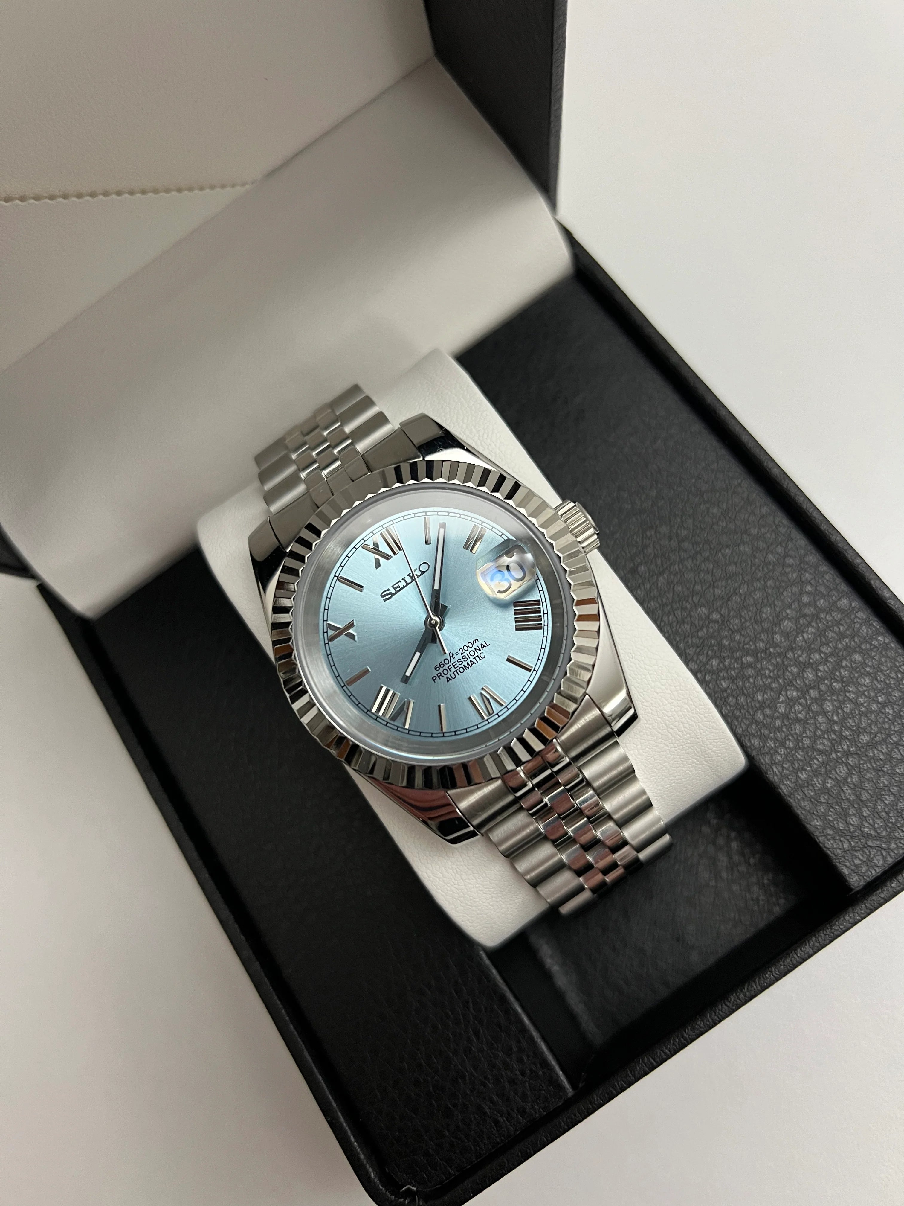 Seikojust Roman Ice Dial
