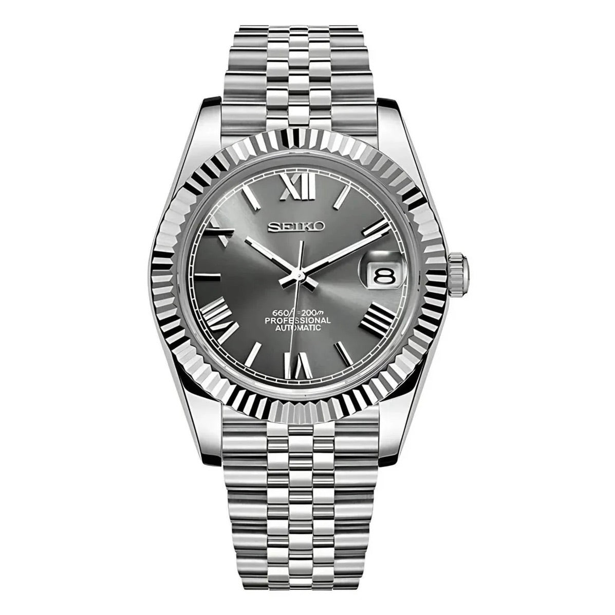 Seikojust Silver Roman Dial