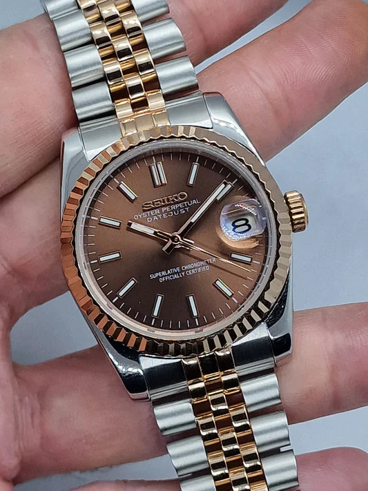 Seikojust Chocolate Dial