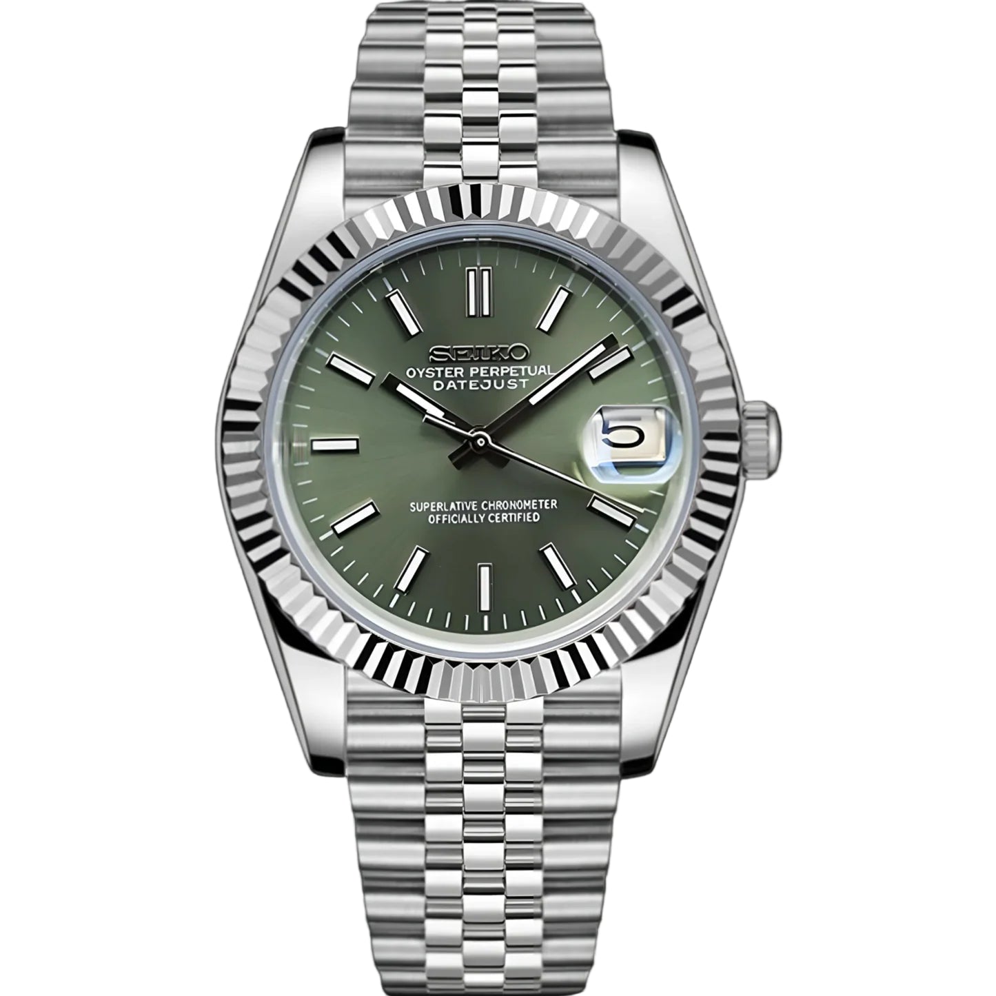 Seikojust Olive Dial