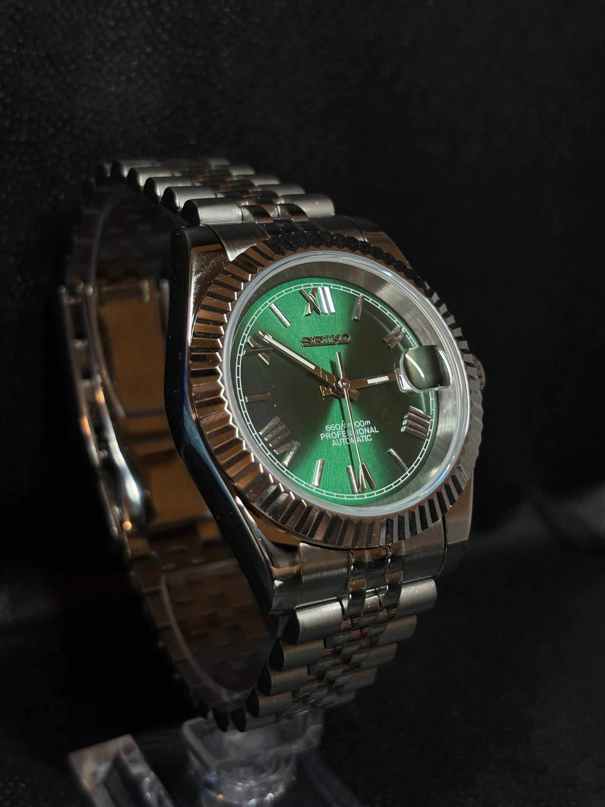 Seikojust Forest Green Dial