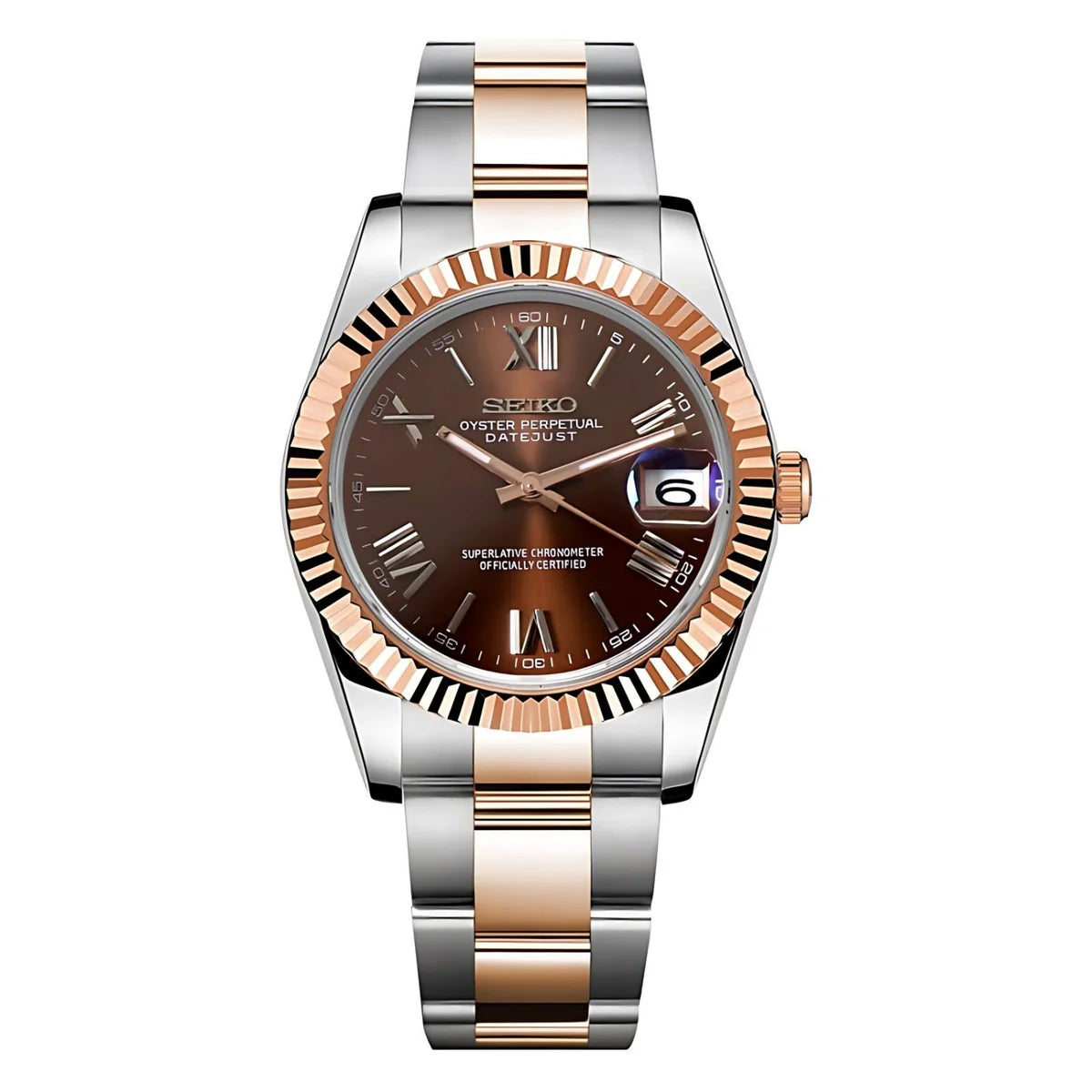 Seikojust Chocolate Dial