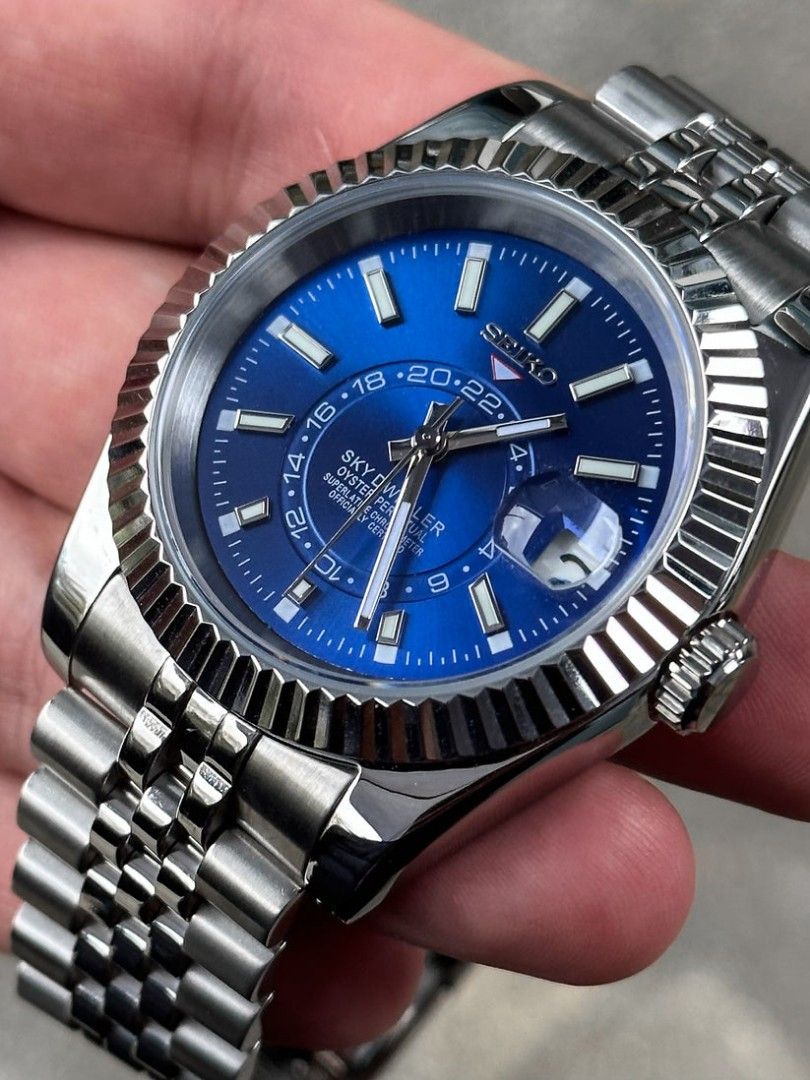Seikojust Sky Dweller Blue Dial