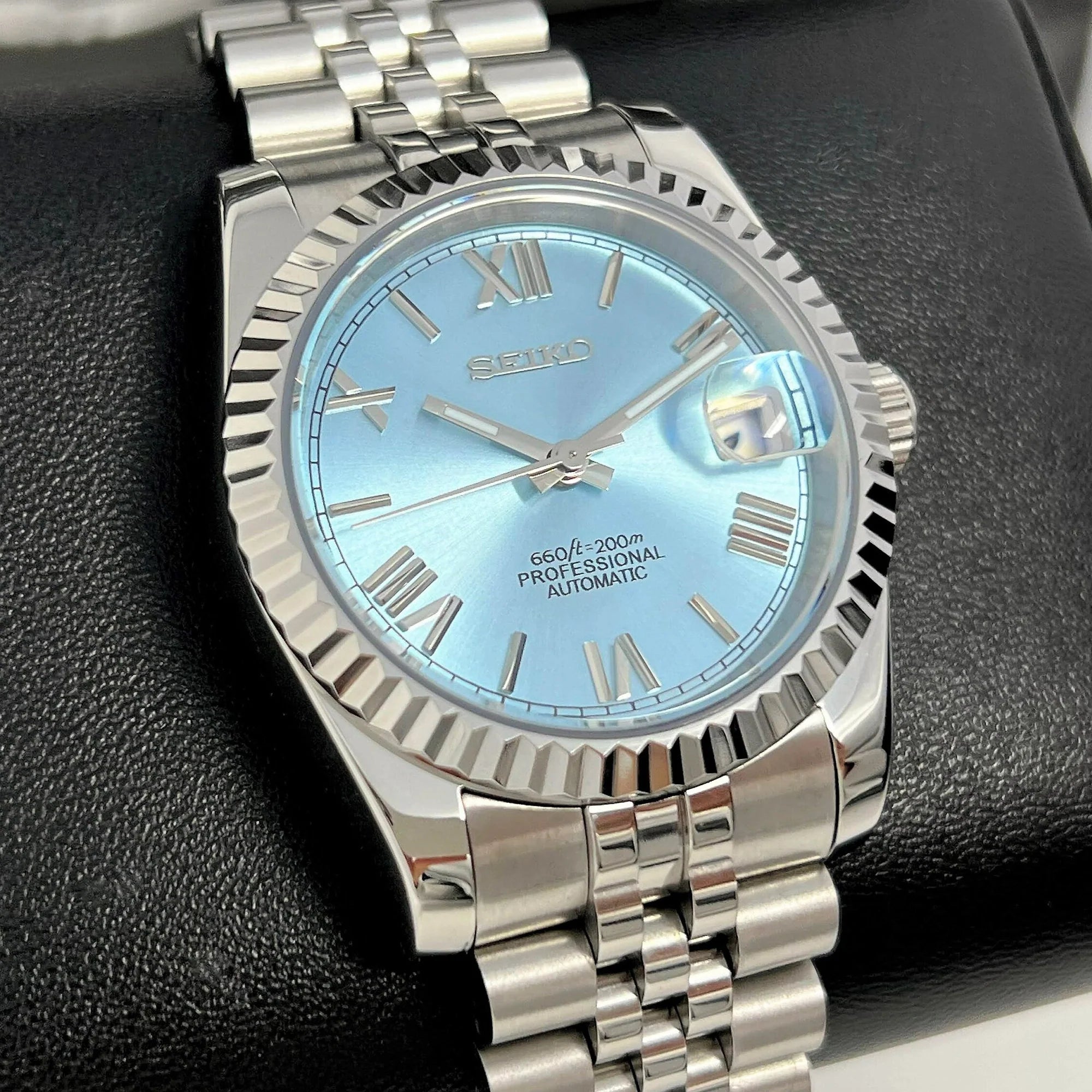 Seikojust Roman Ice Dial