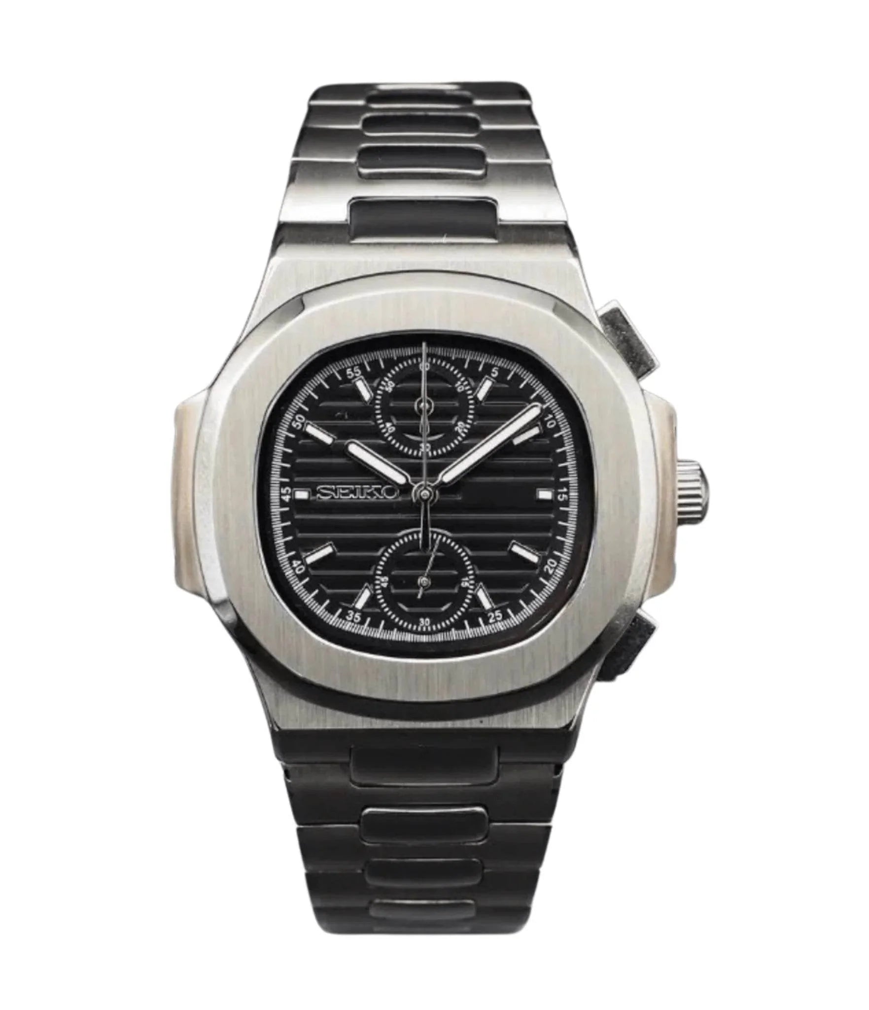 Aquatic Black Chrono Dial