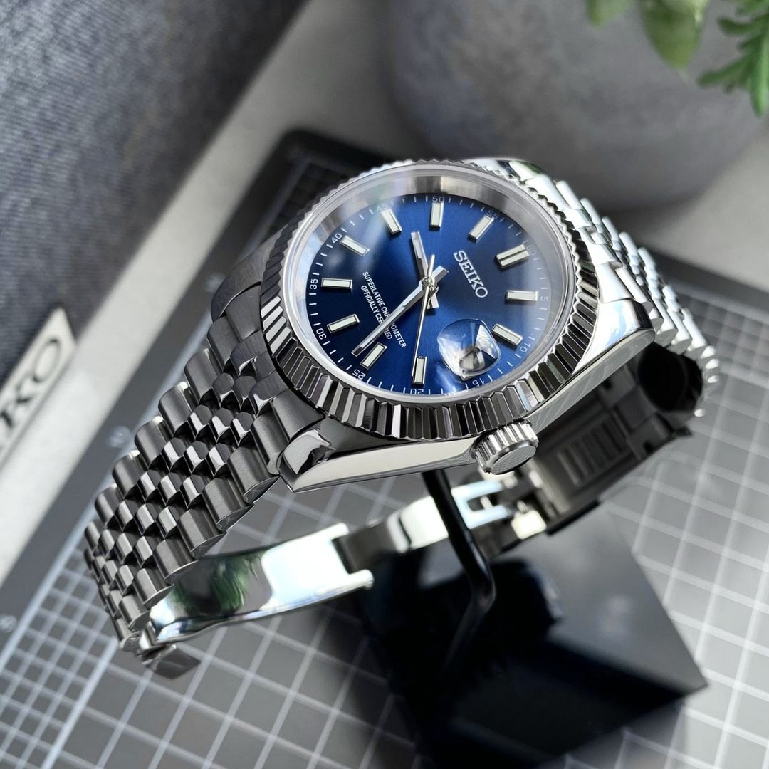 Seikojust Night Blue Dial