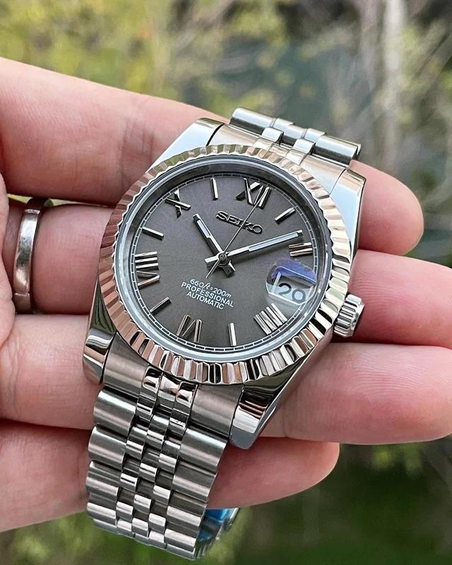 Seikojust Silver Roman Dial
