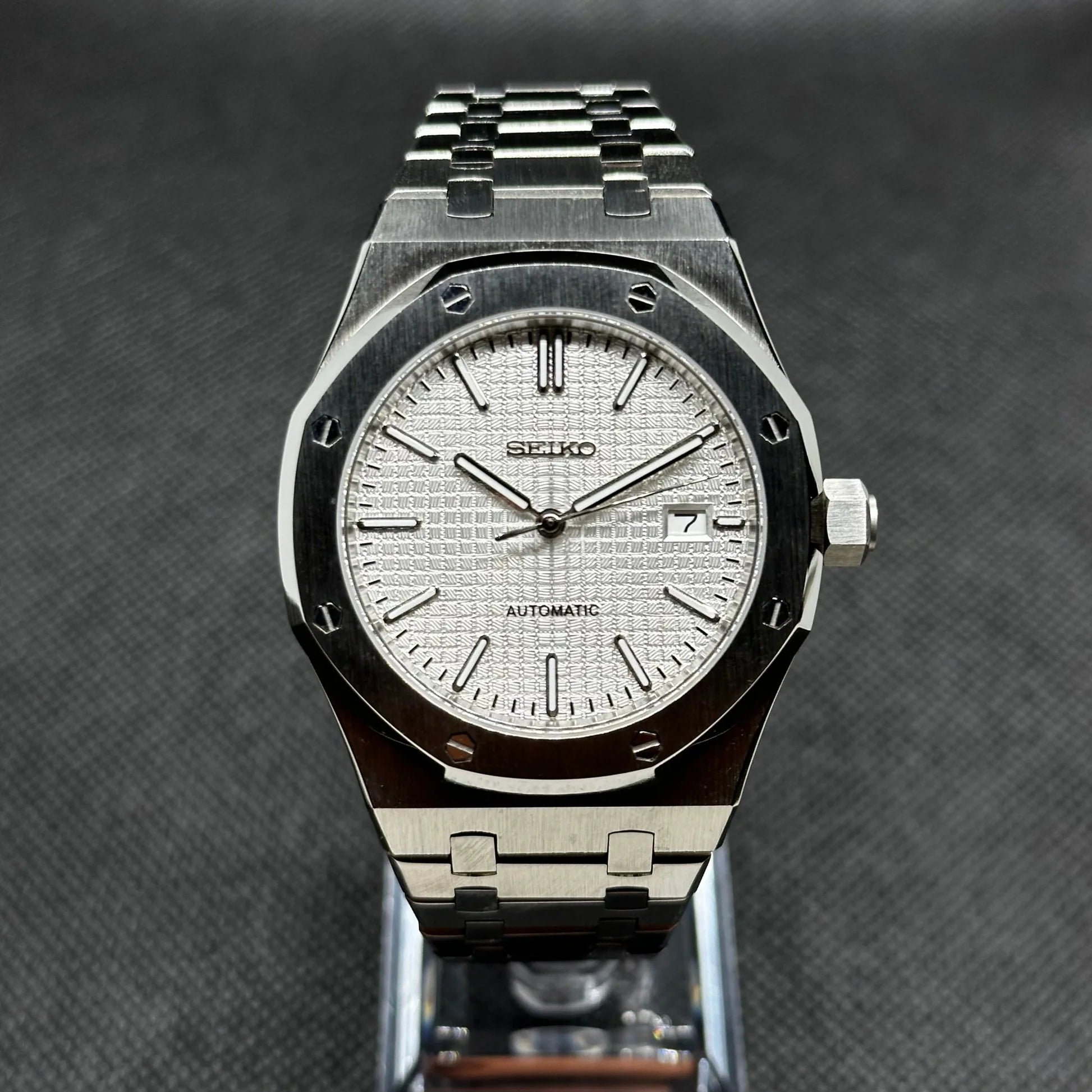 Oakridge White Dial