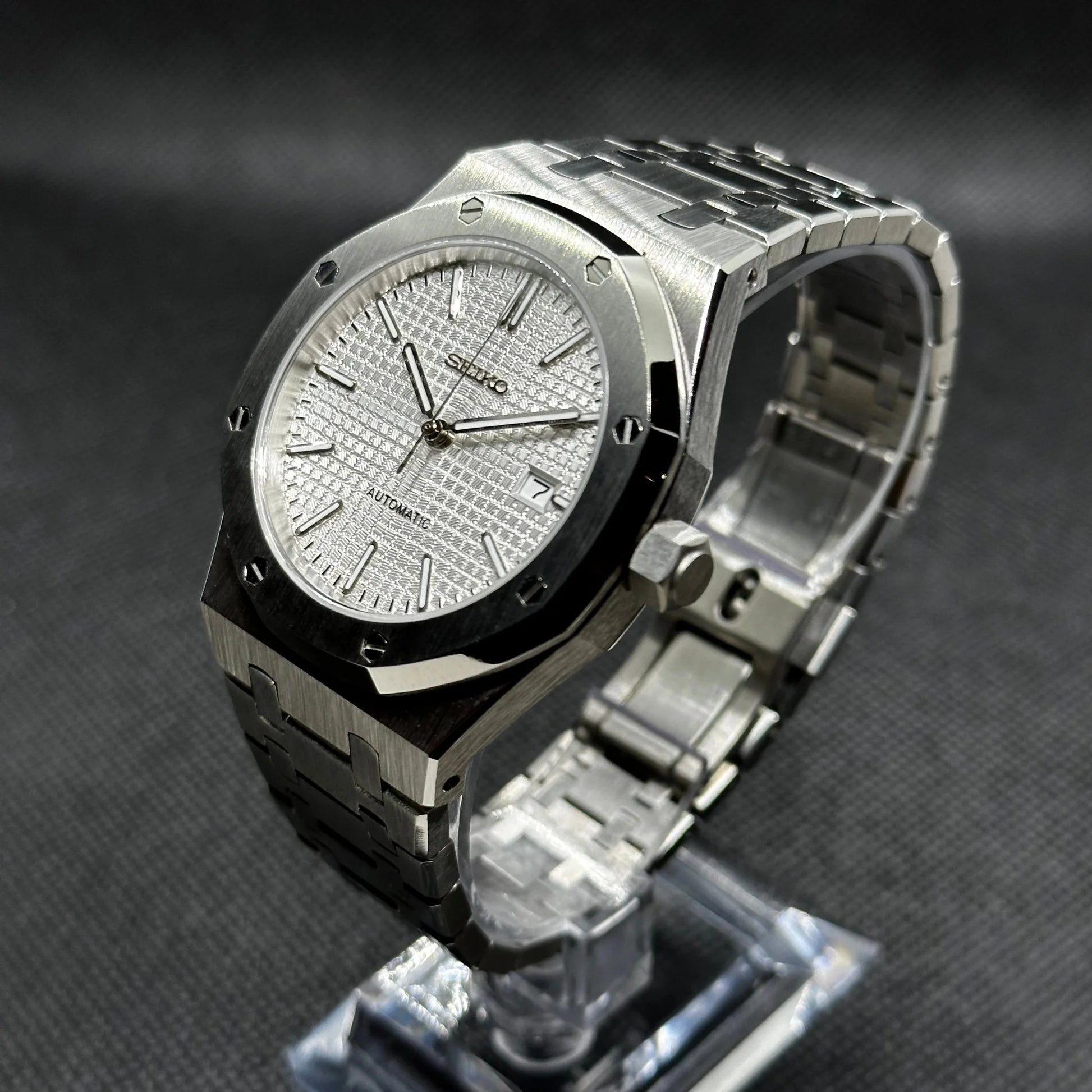 Oakridge White Dial