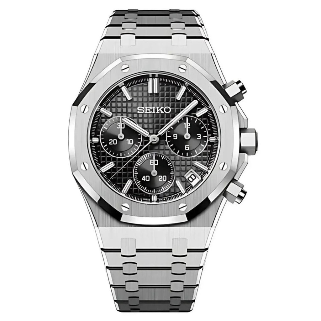 Oakridge Black Chrono Dial
