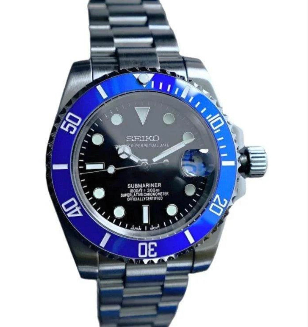 Seikomariner Abyss Black Dial