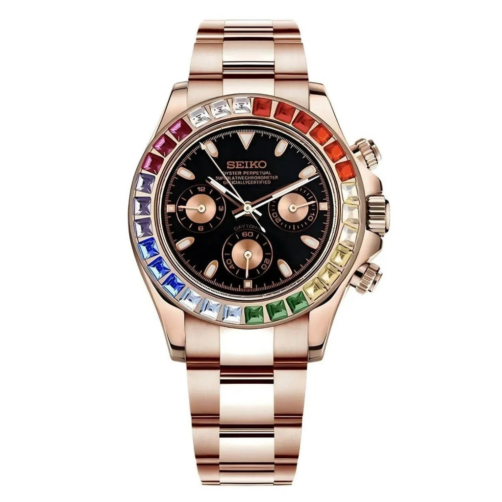 Dayto Rose Rainbow Dial