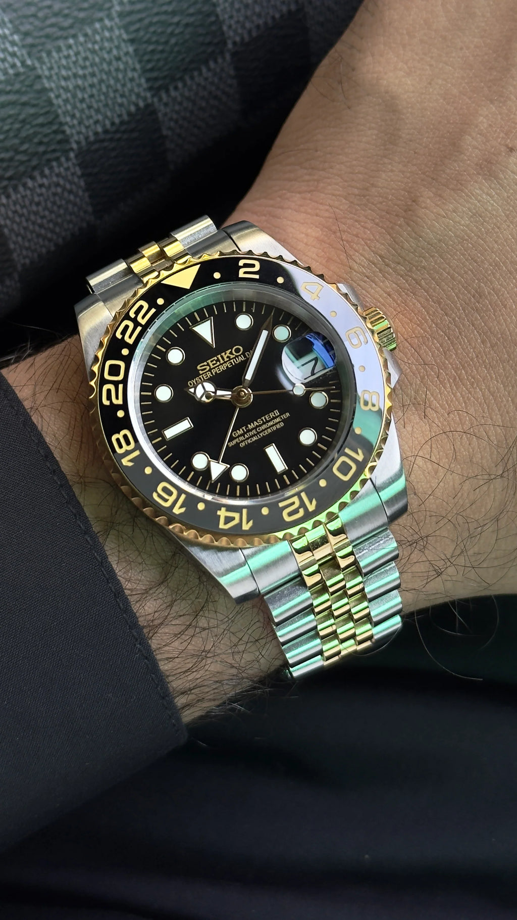 Marine Golden Two Tone Dial