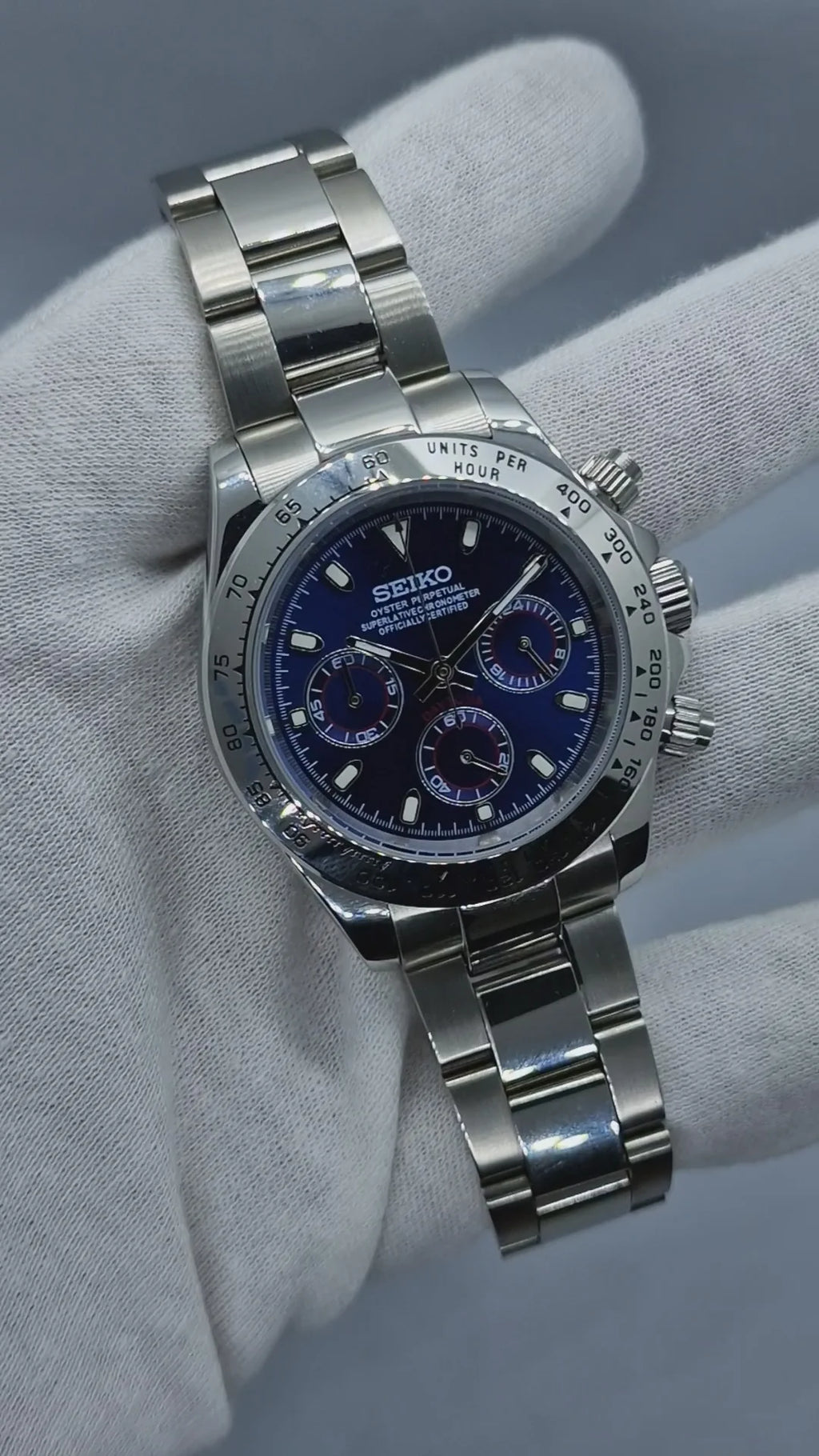 Dayto Night Blue Dial
