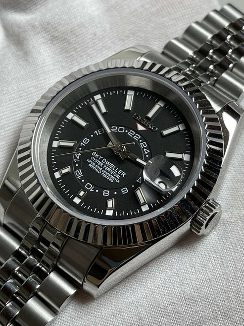 Seikojust Sky Dweller Black Dial