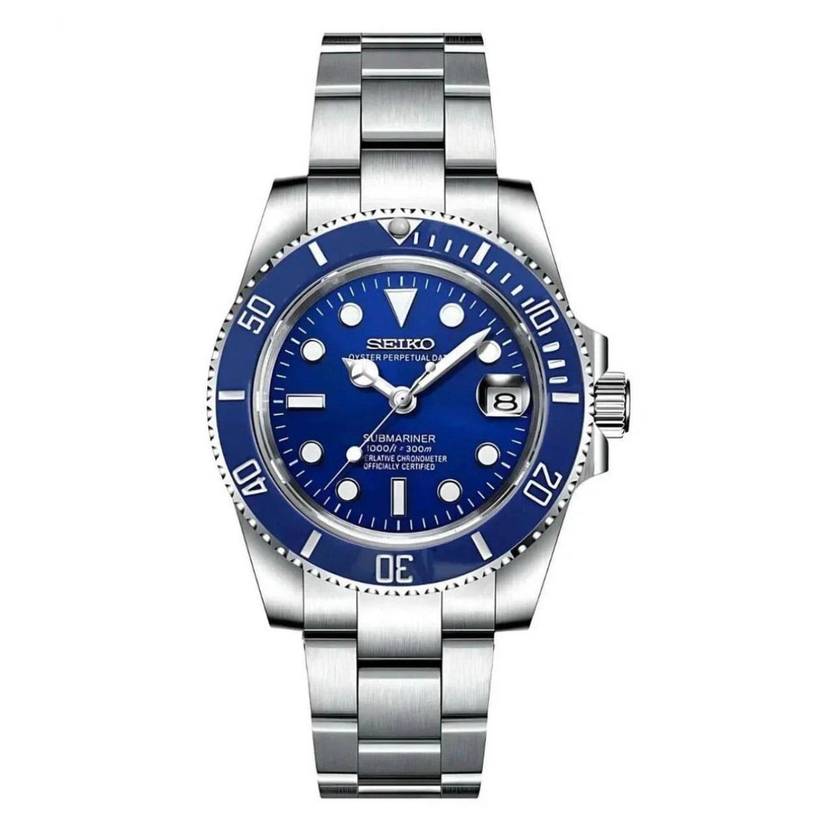 Seikomariner Blue Dial