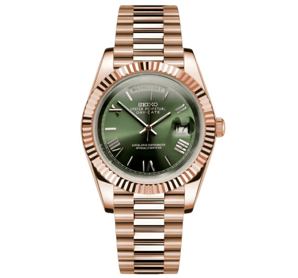 Seikodate Rose Olive Dial