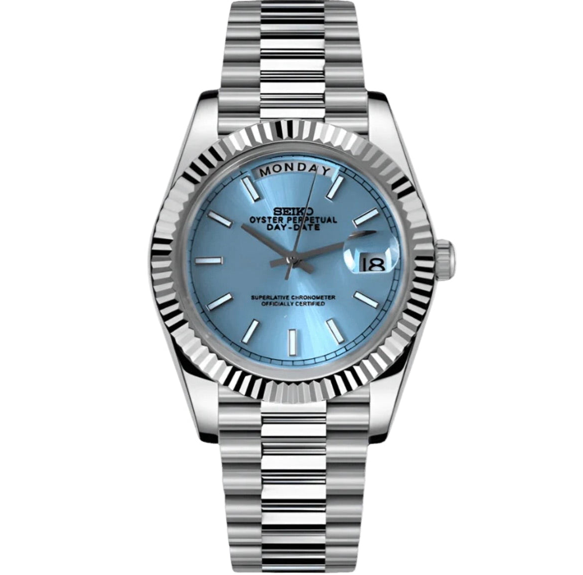 Seikodate Ice Blue Dial