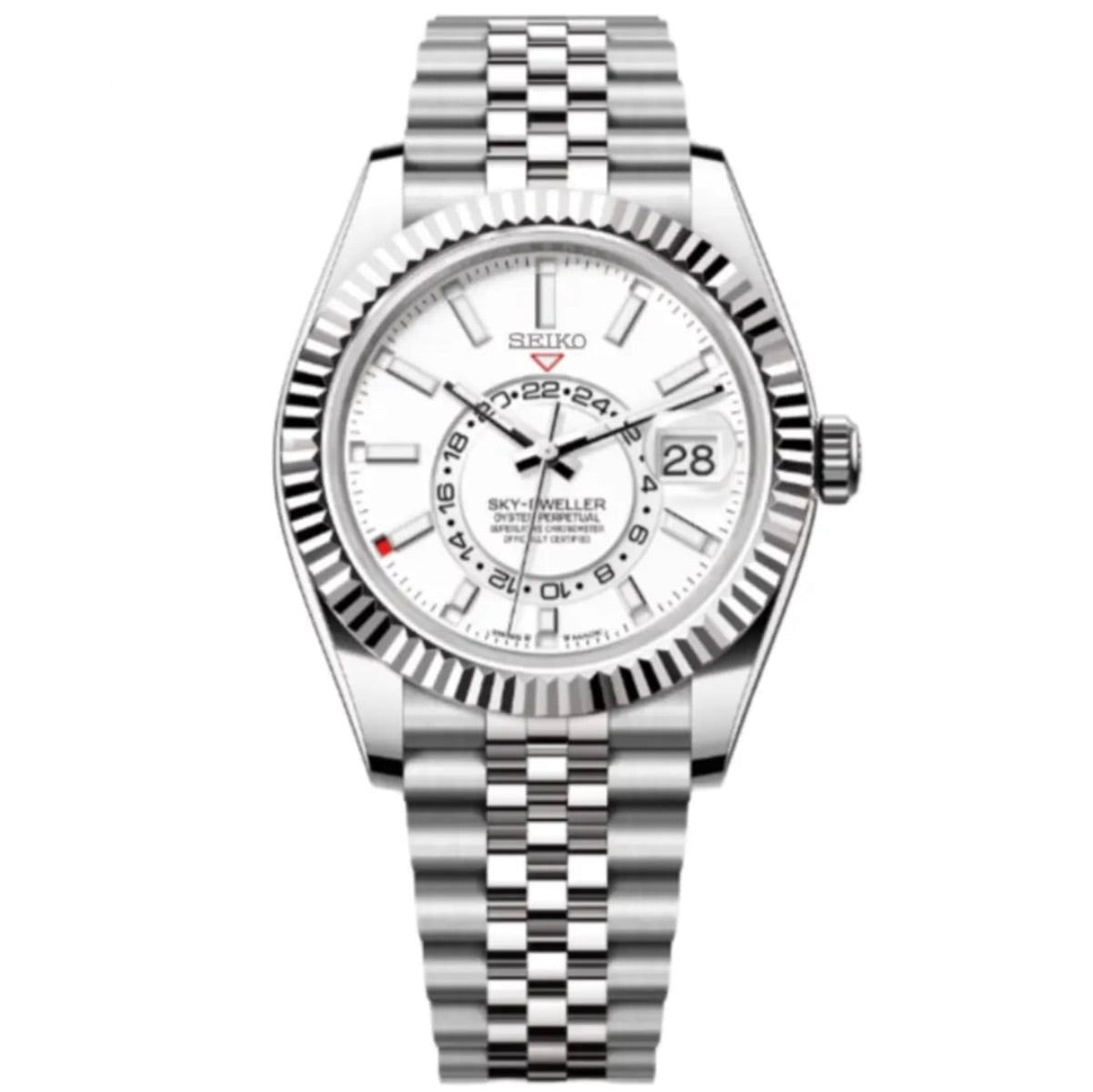 Seikojust Sky Dweller White Dial