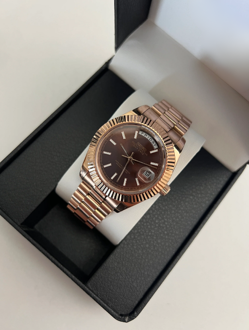 Seikodate Rose Chocolate Dial