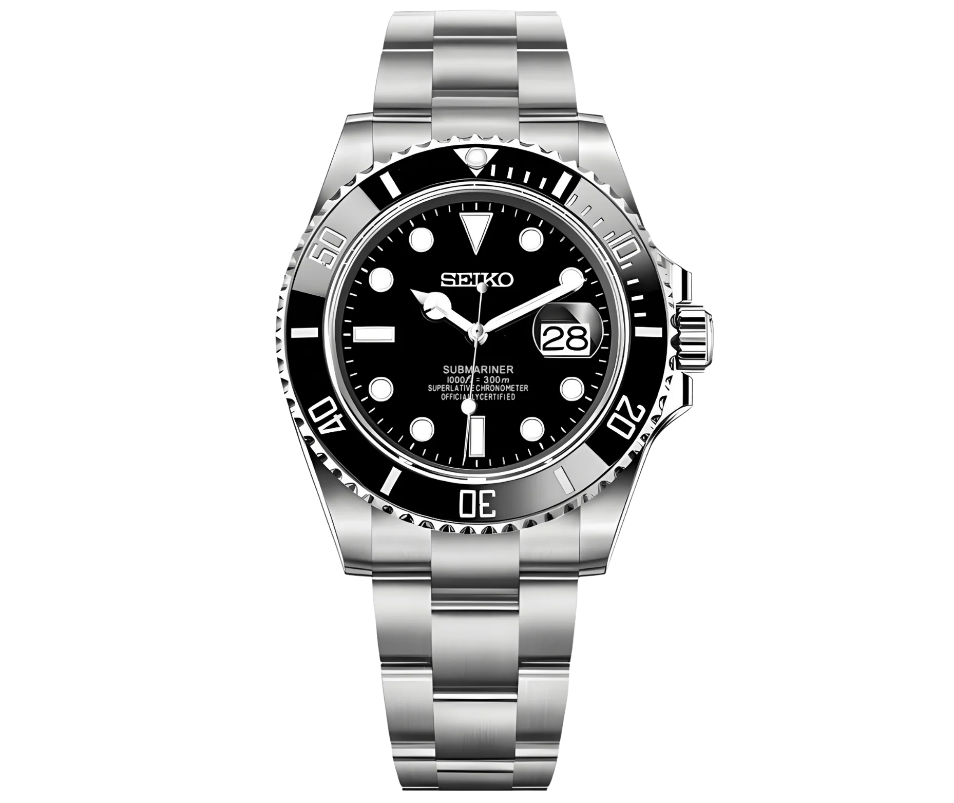 Seikomariner Black Dial