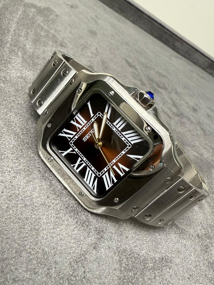 Santos-style Chocolate Dial