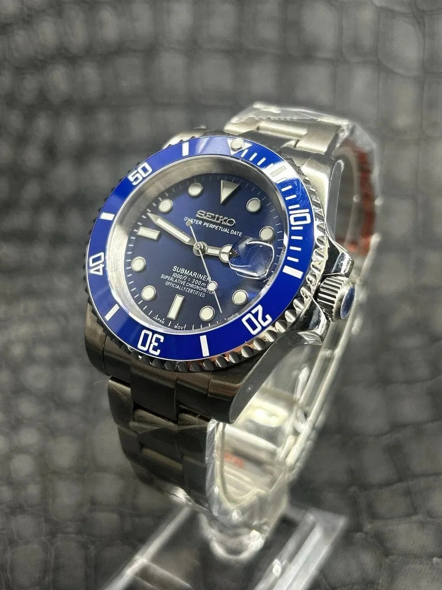 Seikomariner Blue Dial