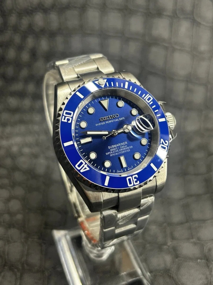 Seikomariner Blue Dial
