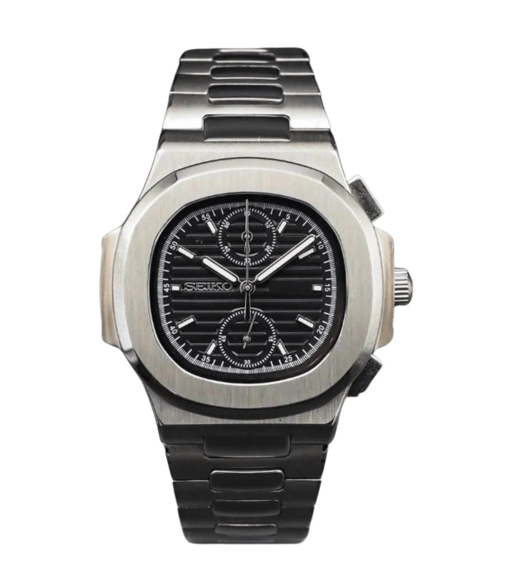 Aquatic Black Chrono Dial