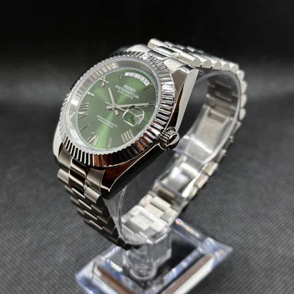 Seikodate Roman Olive Dial