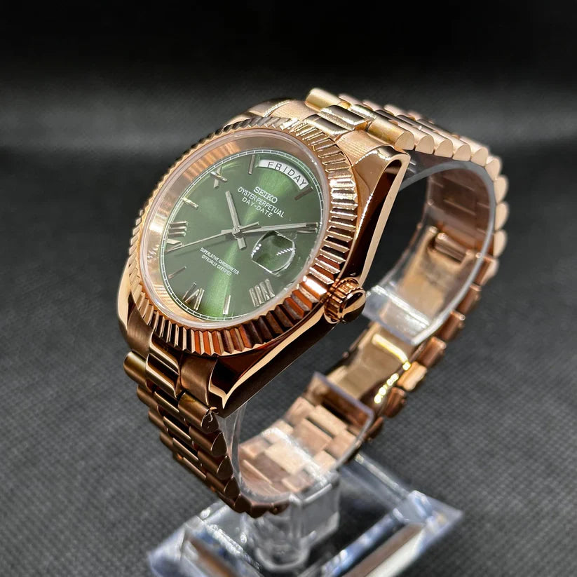 Seikodate Golden Olive Dial
