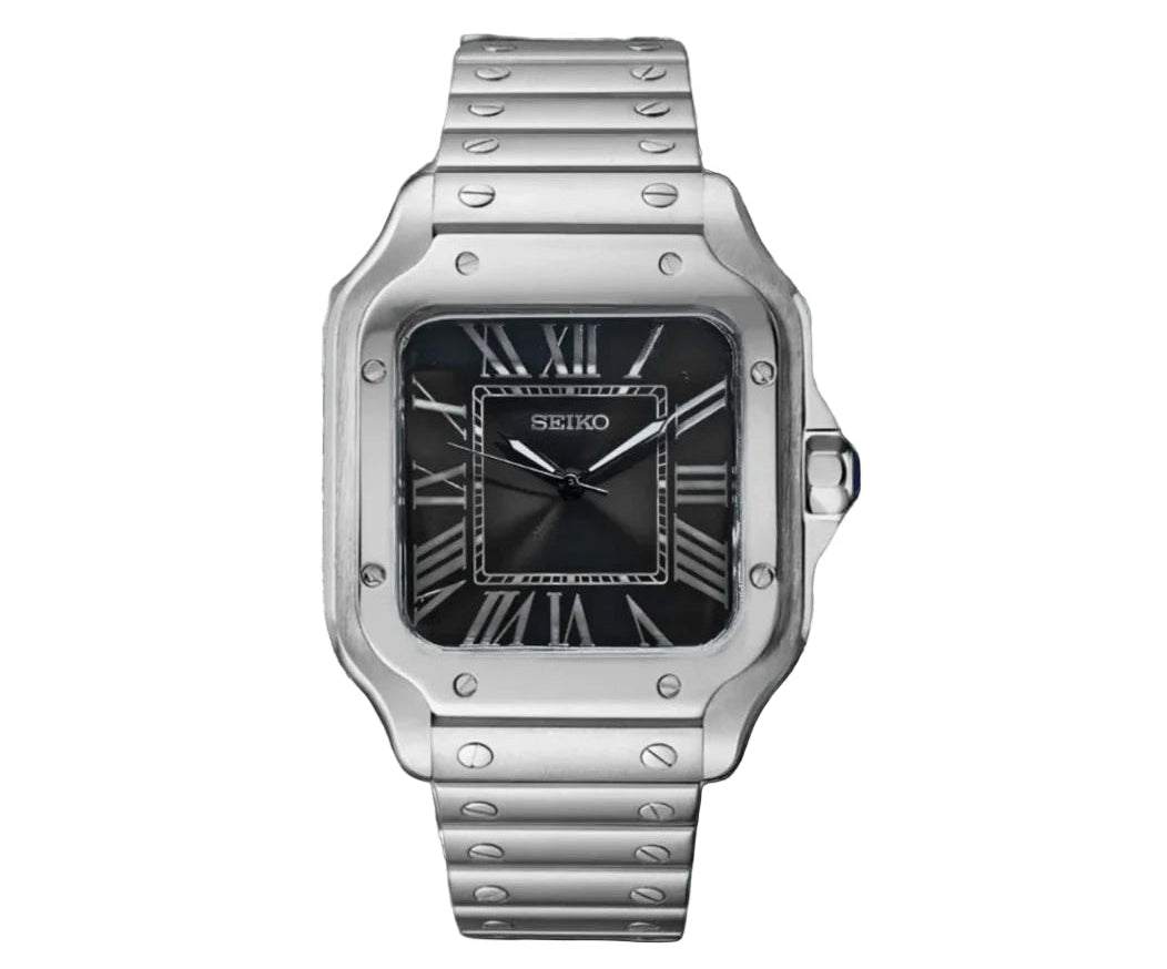 Santos-style Black Dial