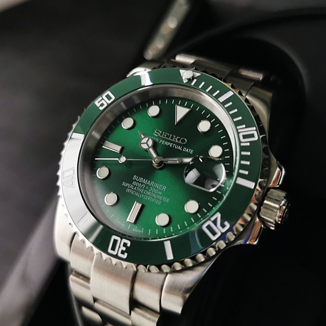 Seikomariner Forest Green Dial