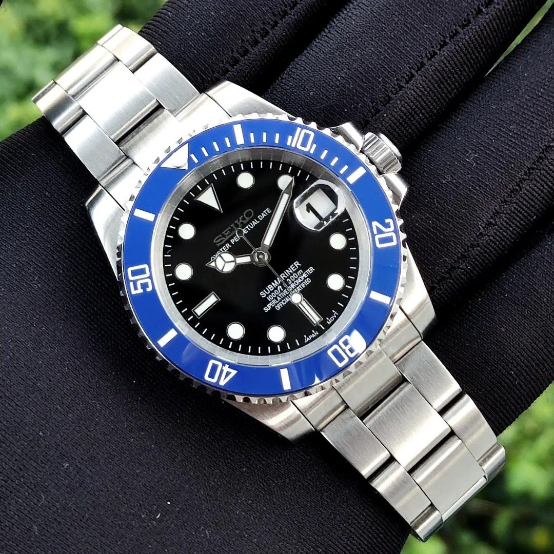 Seikomariner Abyss Black Dial