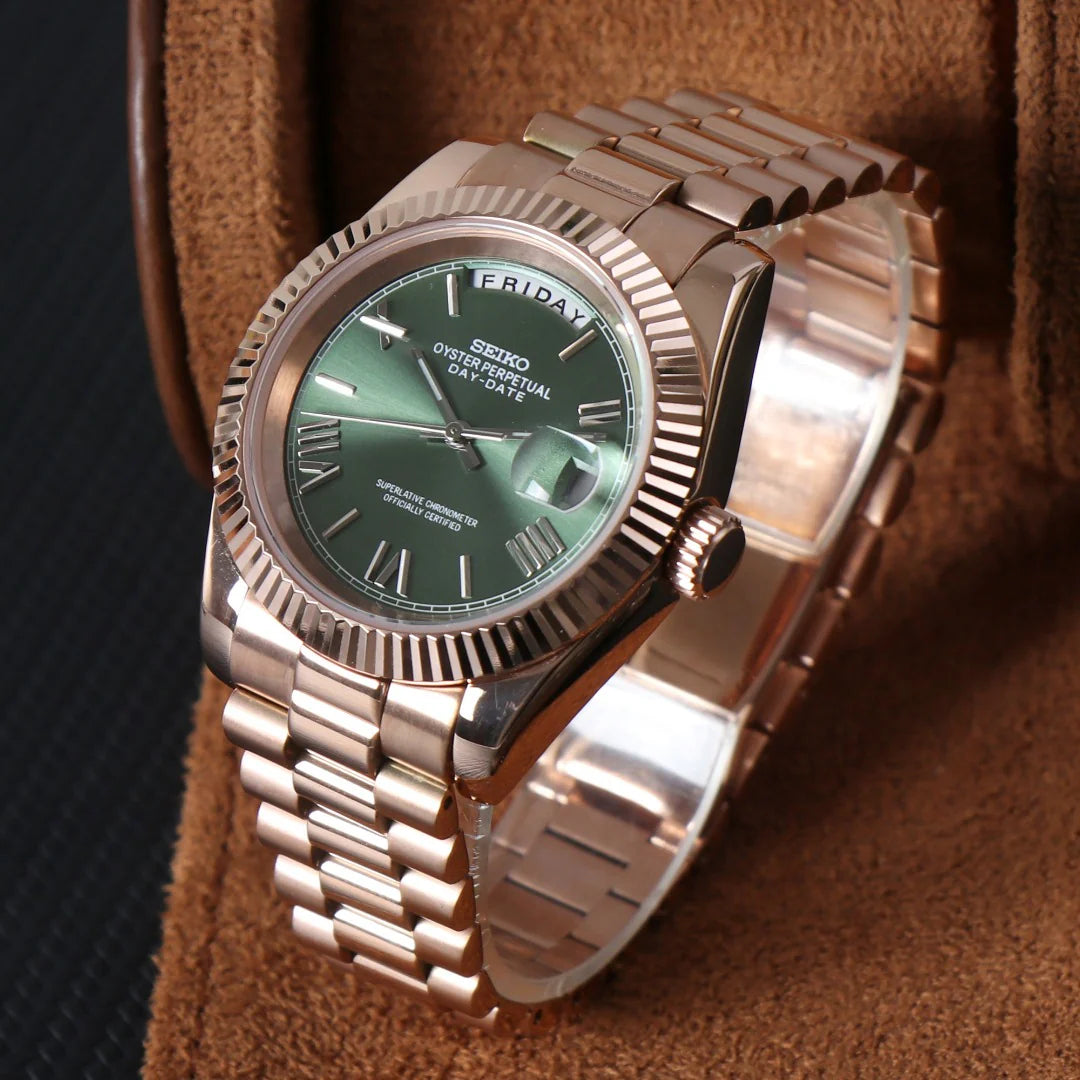 Seikodate Rose Olive Dial