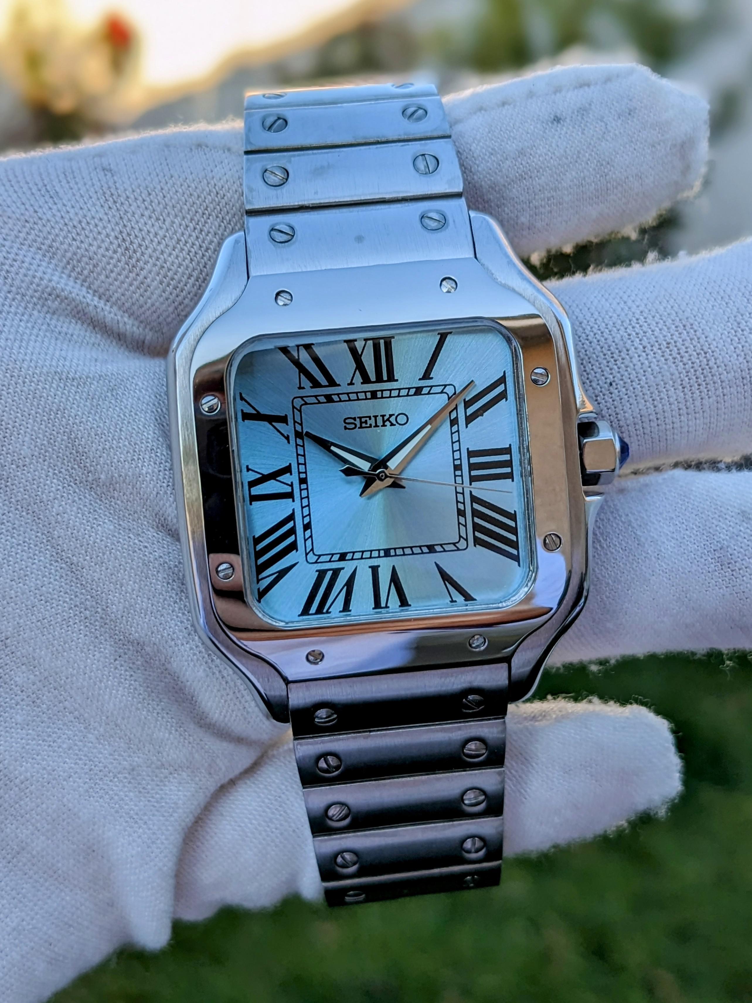 Santos-style Tiffany Dial